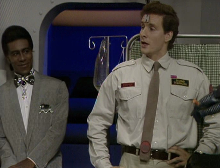 Rimmer waiting for the test result
