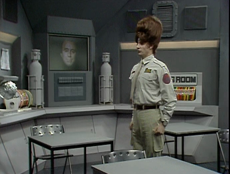 Rimmer and Holly in the Teaching Room again