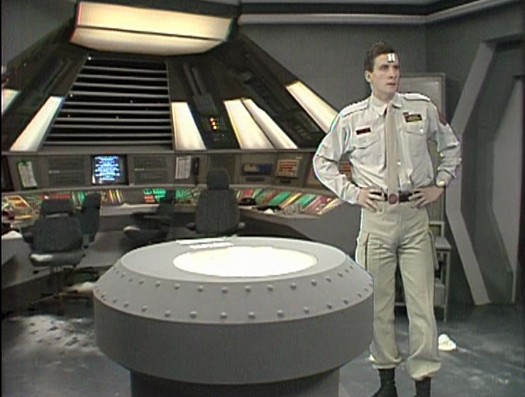 Rimmer being a twat in the Series 1 Drive Room