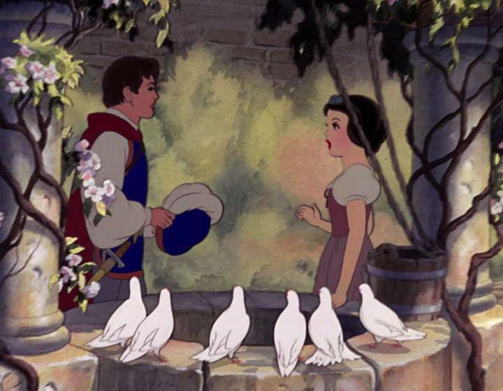 Snow White and the Prince, from Disney's Snow White