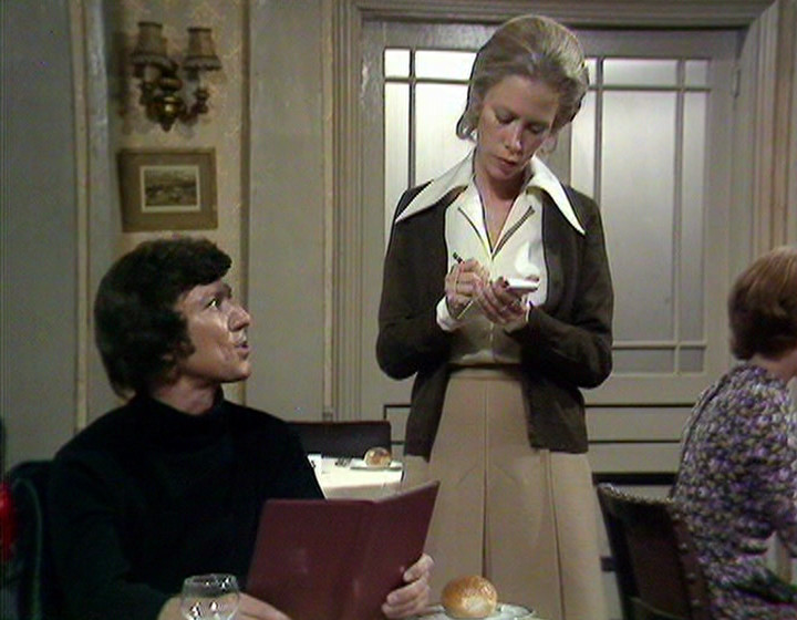 Danny and Polly in the pilot of Fawlty Towers