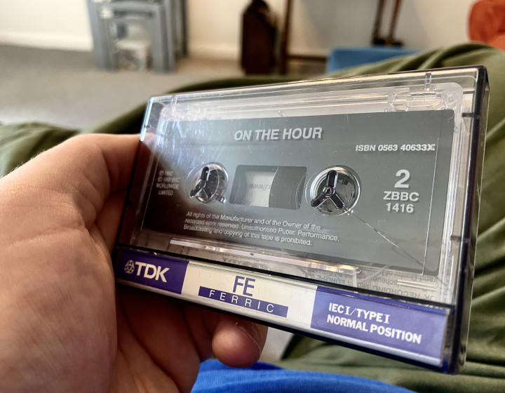 On The Hour cassette tape