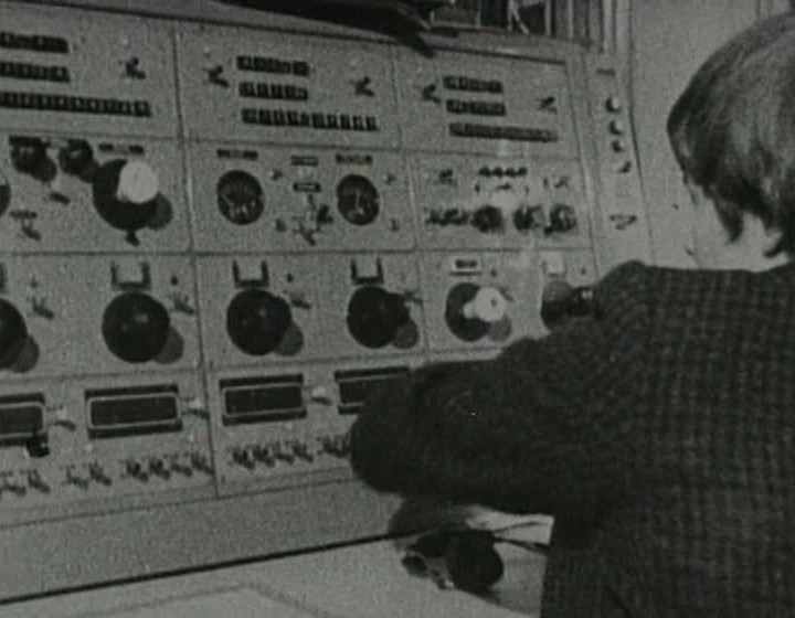Tony Blackburn at the controls