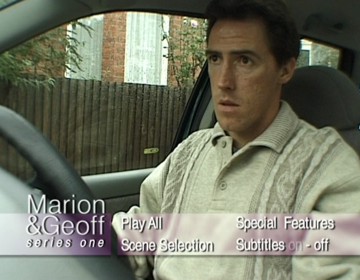 Marion & Geoff DVD main menu, showing Play All option