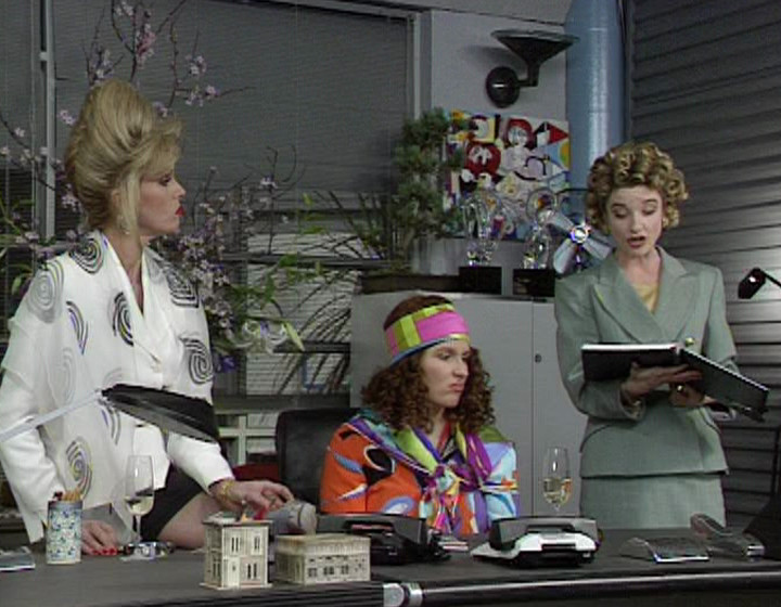 Patsy, Edina and Bubble